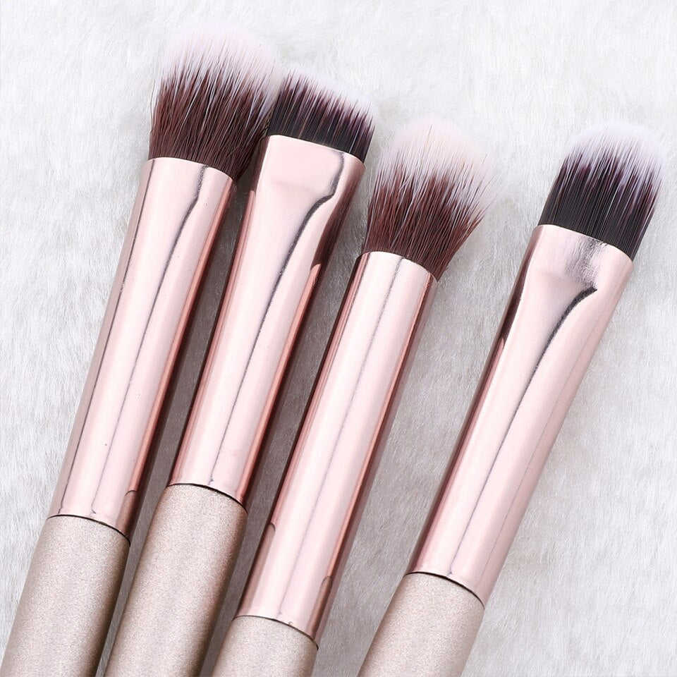 9/10 Pieces Kabuki Makeup Brushes Set For Foundation Powder Blush Eyeshadow Concealer