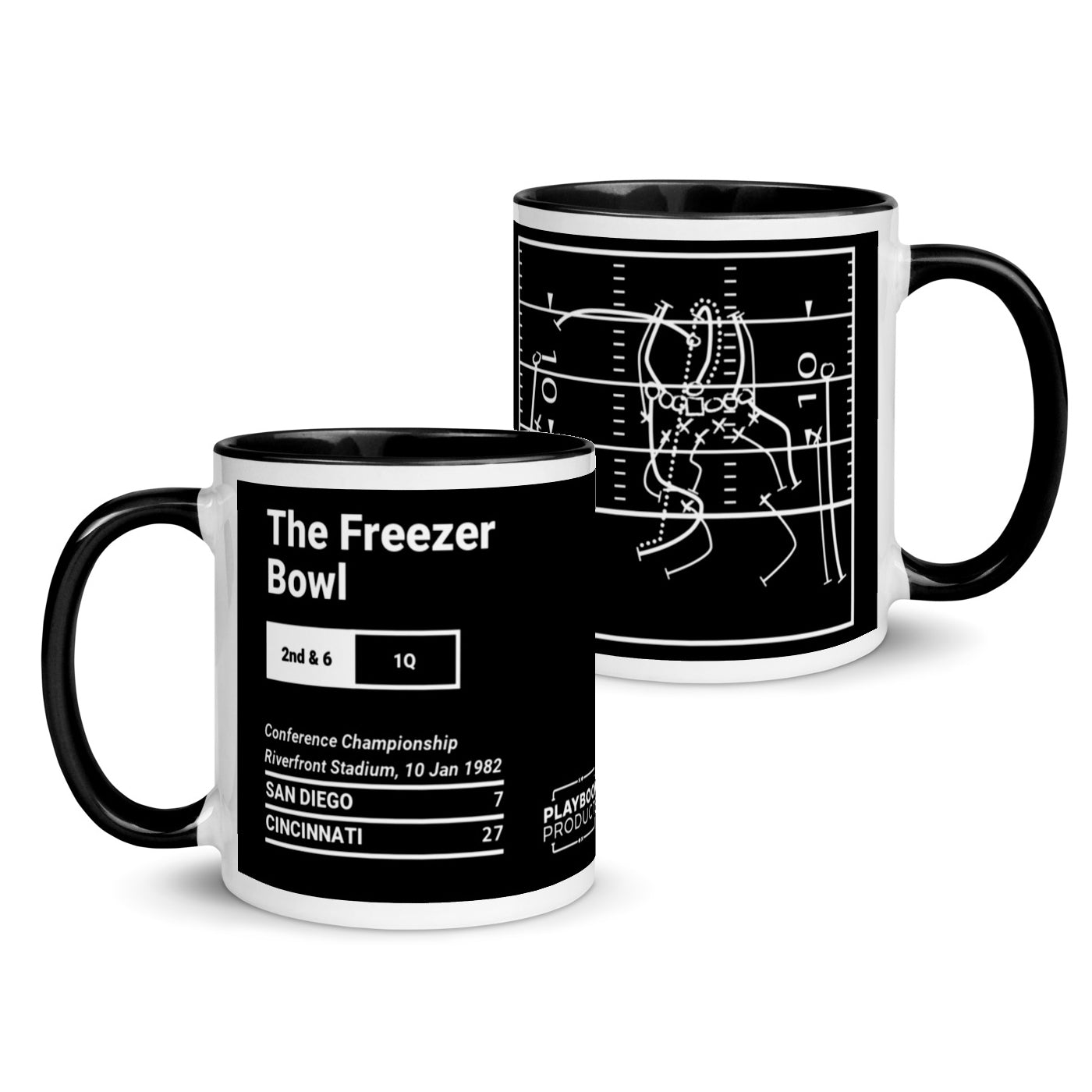 Greatest Bengals Plays Mug: The Freezer Bowl (1982)
