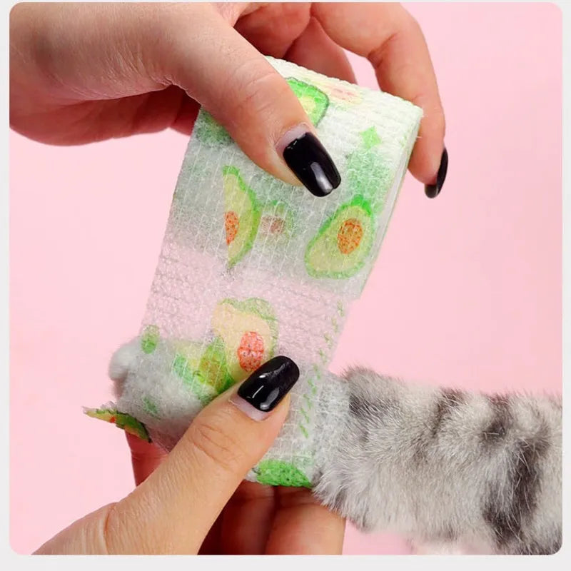Pet-Friendly Self-Adhesive Bandage for Dogs Outdoor Activities