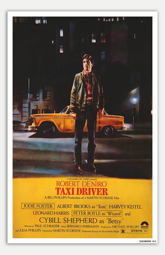 Taxi Driver - 11 x 17 Movie Poster (1976 Reprint, Style A)
