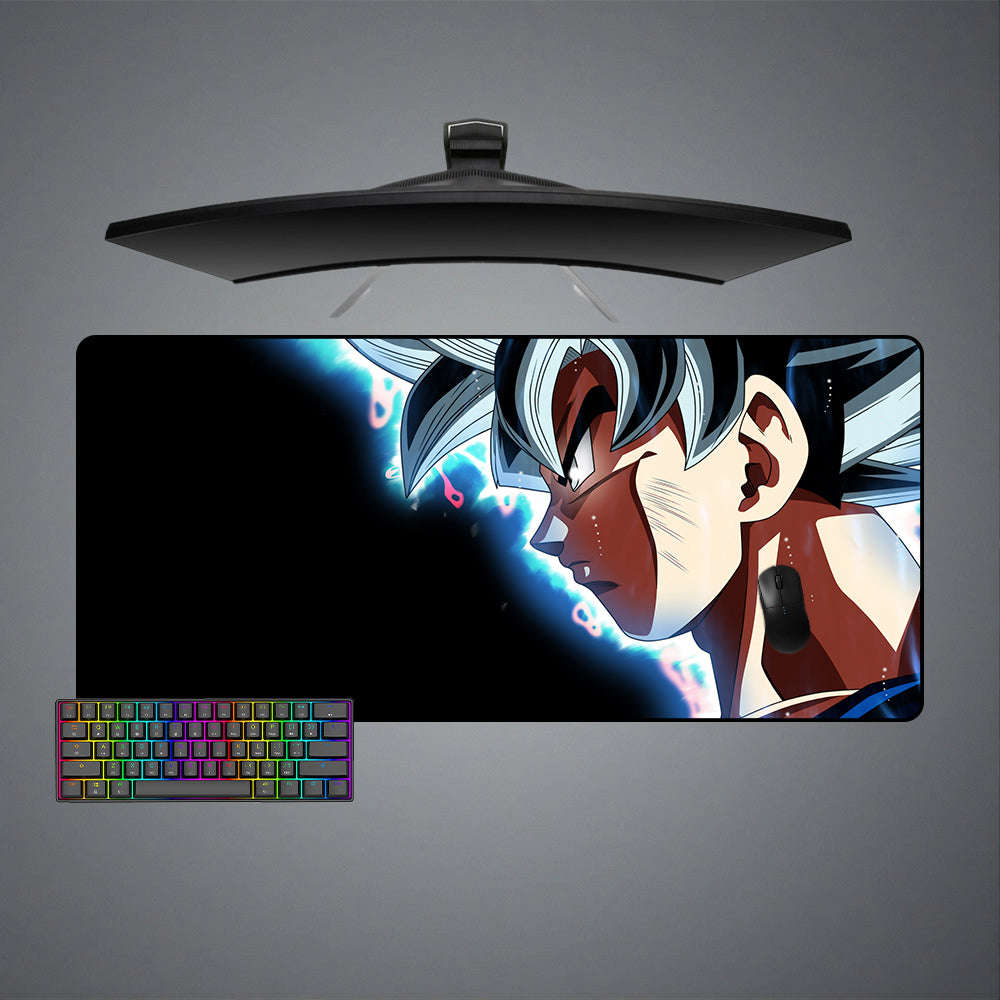 Dragon Ball Goku Right Side Design Gaming Mouse Pad - M-XXL Size for Computer Desk