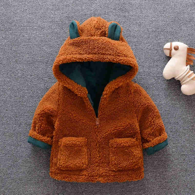 2022 Winter Baby Coats And Jackets - EIJINER Teddy Thick Coat for Boys and Girls