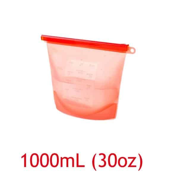 Reusable Silicone Food Storage Bag - Eco-Friendly & Durable