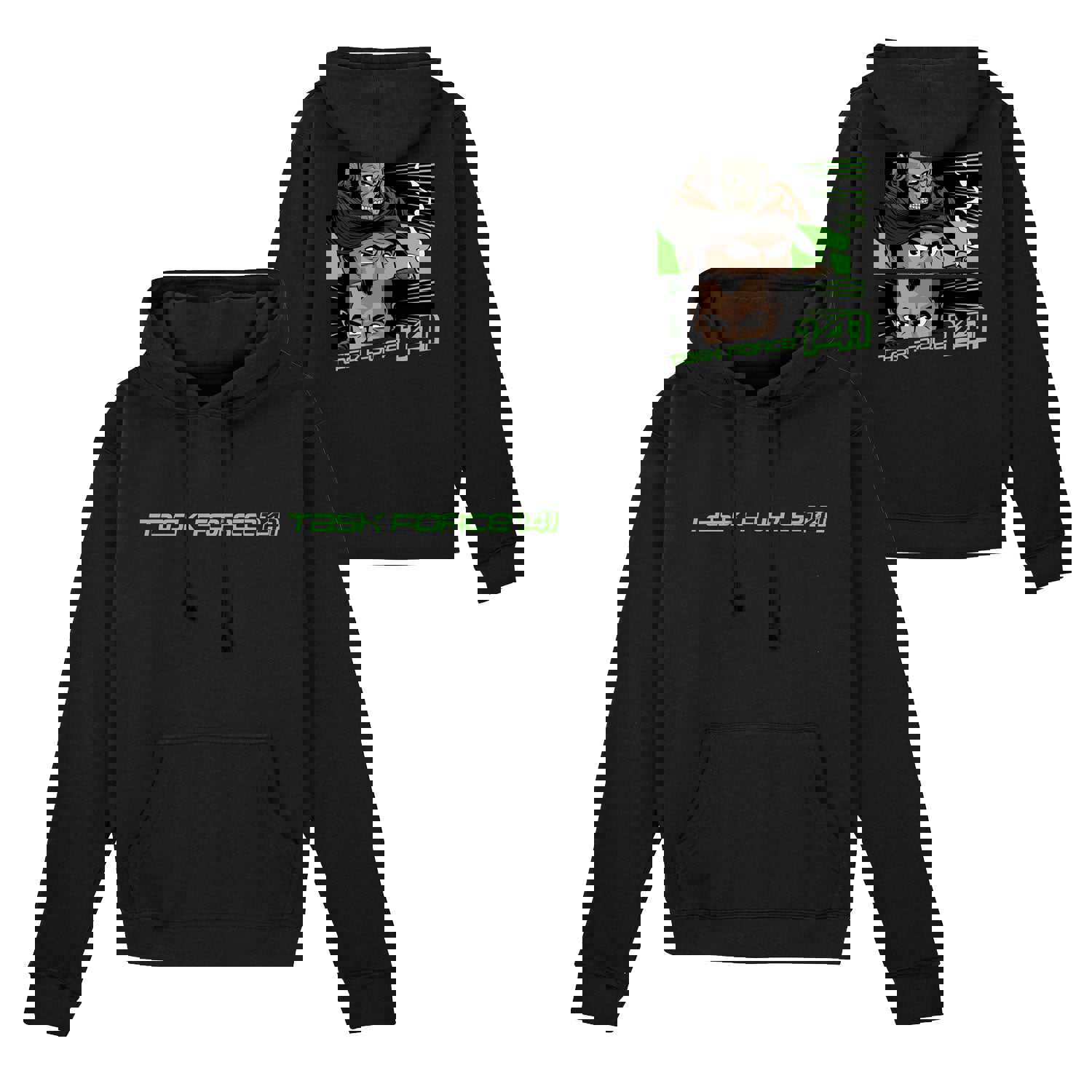 Call of Duty Task Force 141 Anime Black Hoodie