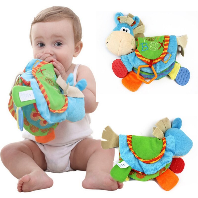 Baby Rattles Cloth Book & Teether Toys - Safe and Fun for Infants