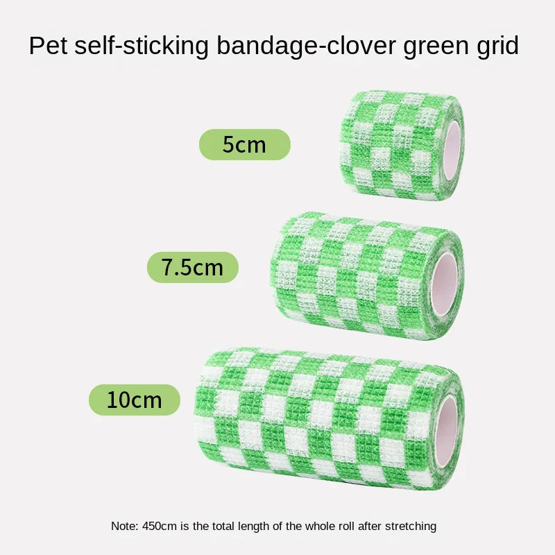 Pet-Friendly Self-Adhesive Bandage for Dogs Outdoor Activities