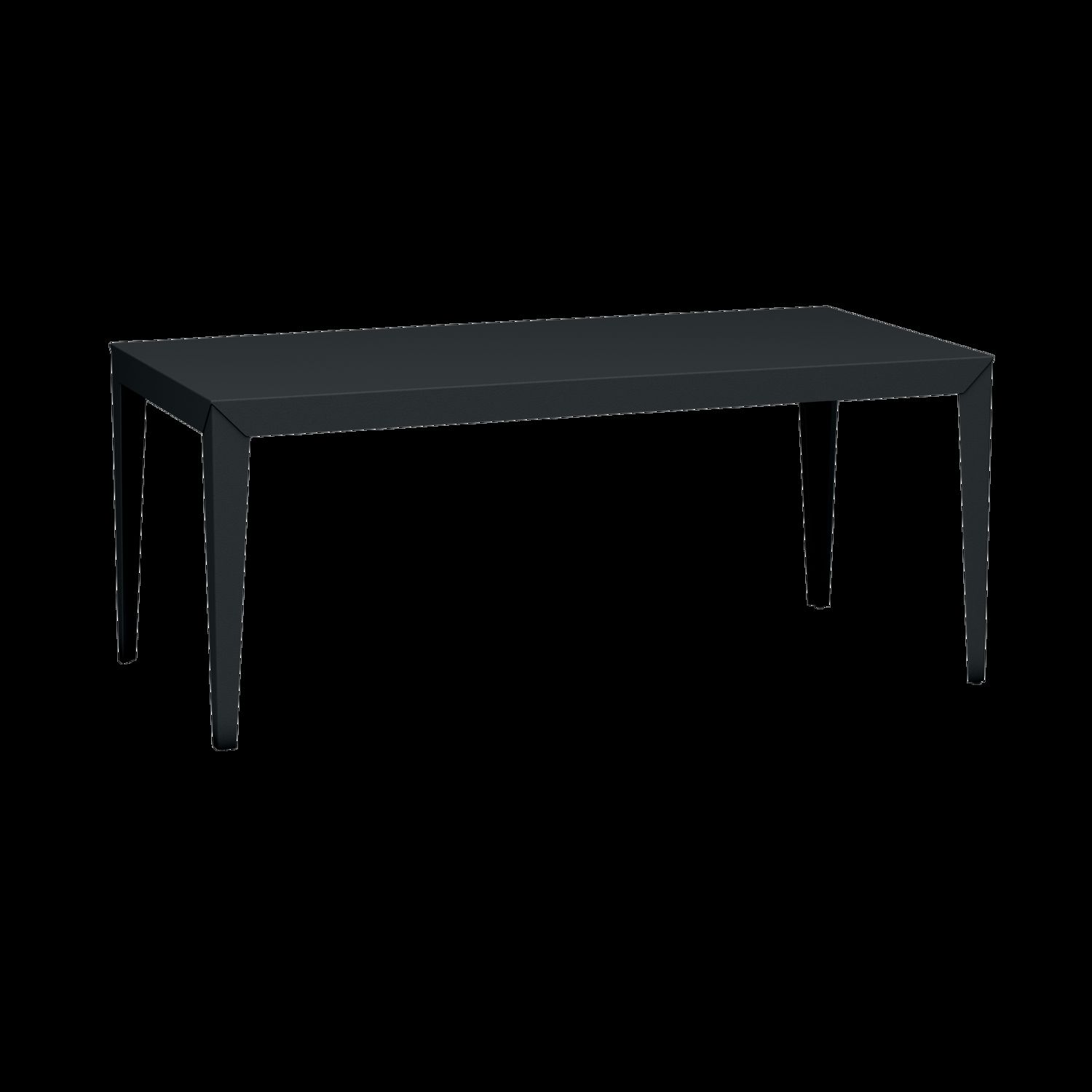 Zef Outdoor Rectangular Dining Table 71x35 - Customizable for Any Outdoor Gathering