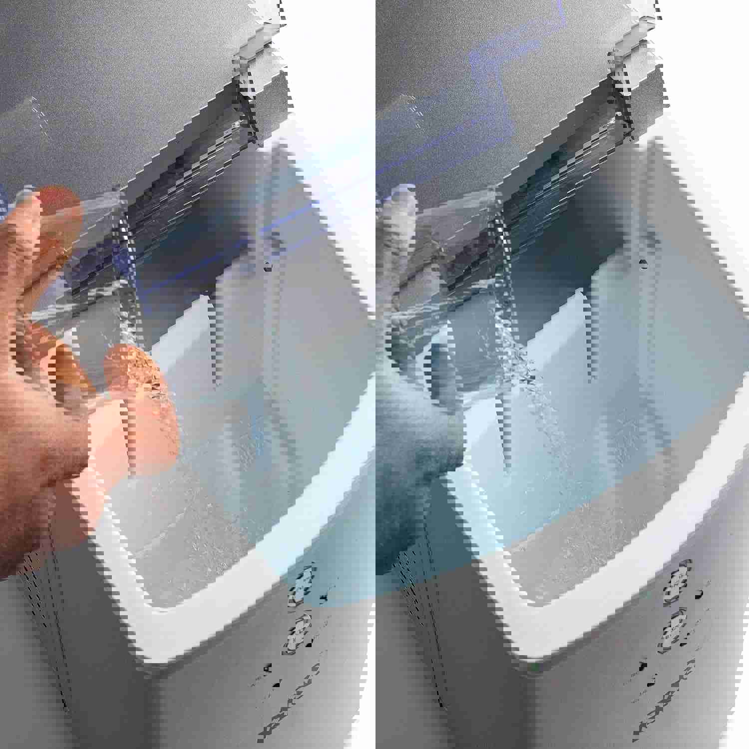 IGLICEB33SL Premium Countertop Ice Maker Machine, Portable, 33 Lbs./24 Hrs., Silver