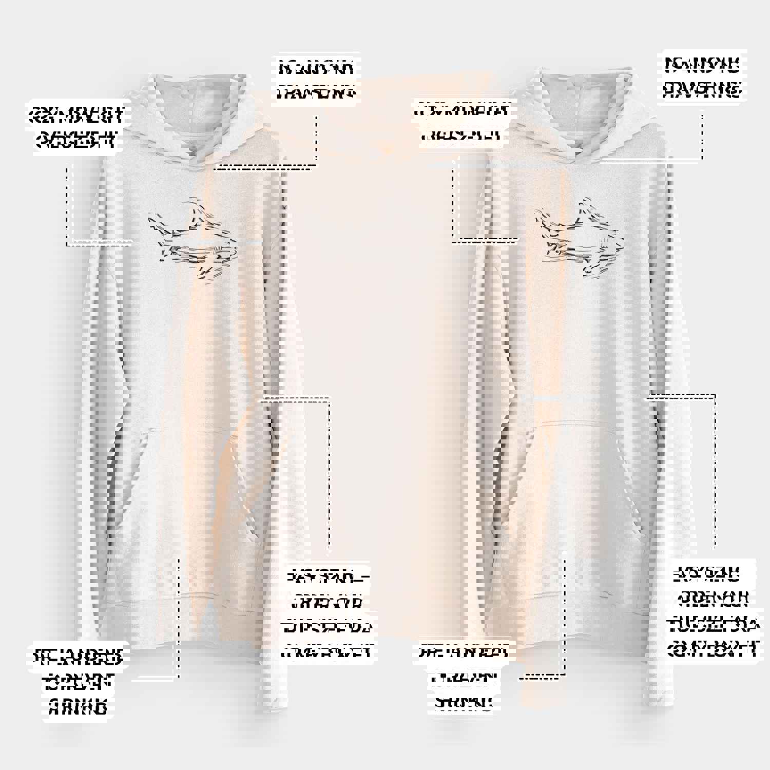 Bull Shark - Bodega Midweight Hoodie