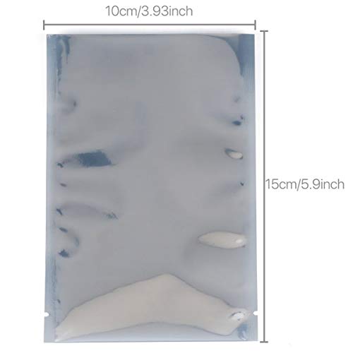 50 Pack Heat Seal Anti Static Mylar Bags for Electronic Components (10cm x 15cm)