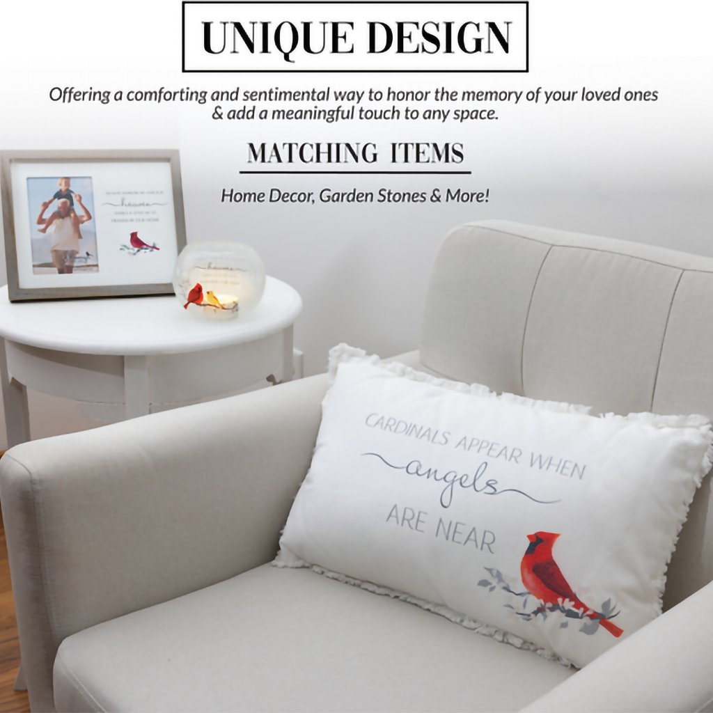 Pavilion Gift: Cardinals Appear - 20 x 12 - Throw Pillow