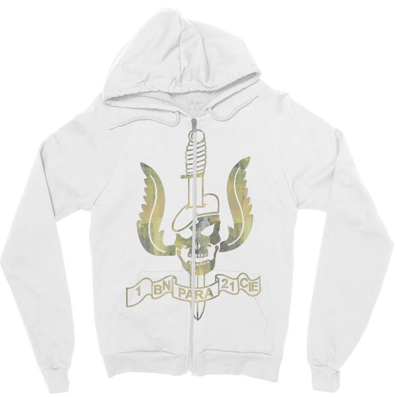 Commando Belgian Zipper Hoodie - Unisex Soft & Relaxed Fit