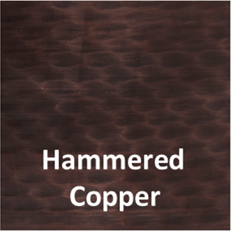 The Outdoor Plus Avalon Square Fire Bowl in Hammered Copper with Free Cover