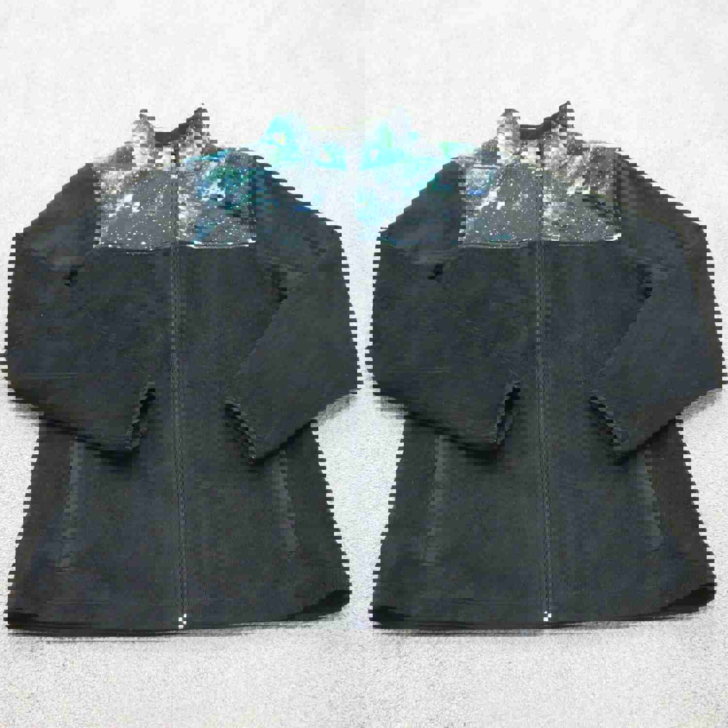Fila Women's X Large Black Full Zip Fleece Sport Jacket