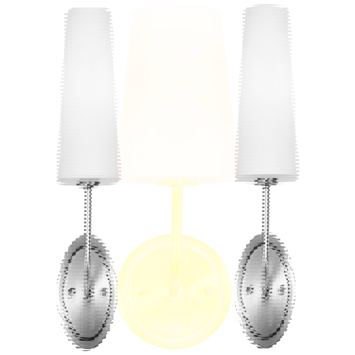 SATCO/NUVO Cordello 1 Light Sconce Vintage Brass Finish Etched White Opal Glass (60-7883)