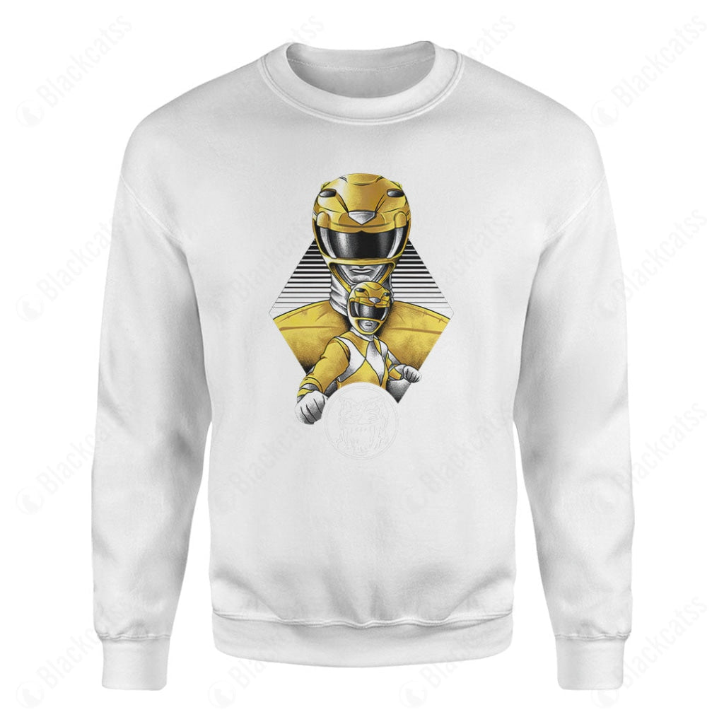 The Yellow Ranger Custom Graphic Cotton T-Shirt
