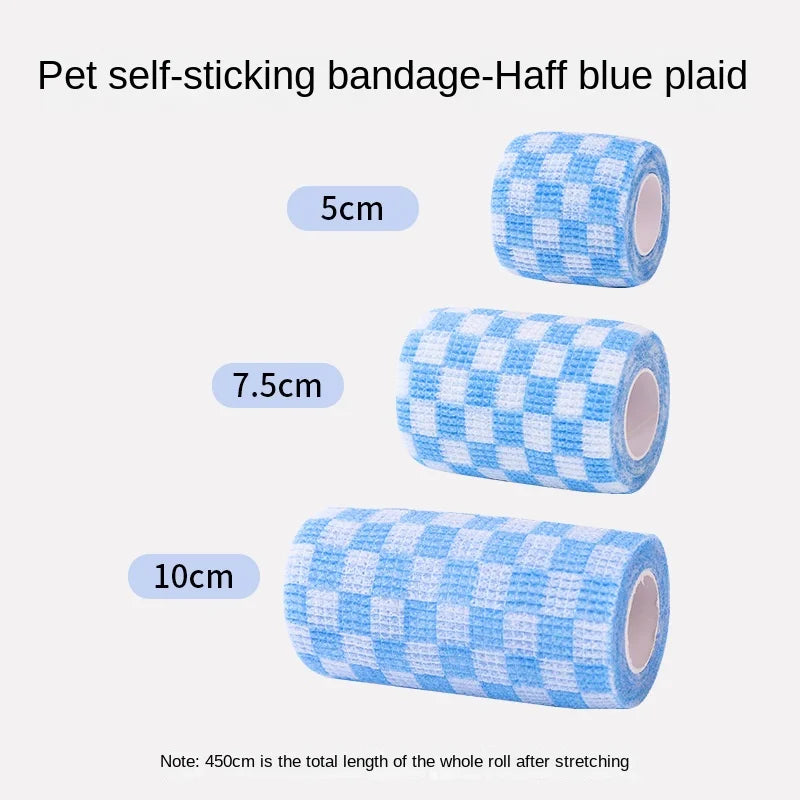 Pet-Friendly Self-Adhesive Bandage for Dogs Outdoor Activities