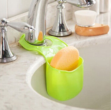 1 PCS Sponge Storage Rack Over The Sink Saddle Organizer Shelf for Kitchen and Bath