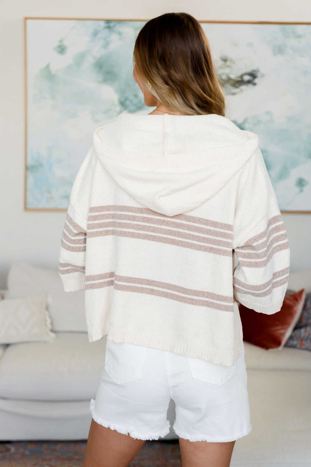 Dont Forget the Cold Foam Striped Hoodie