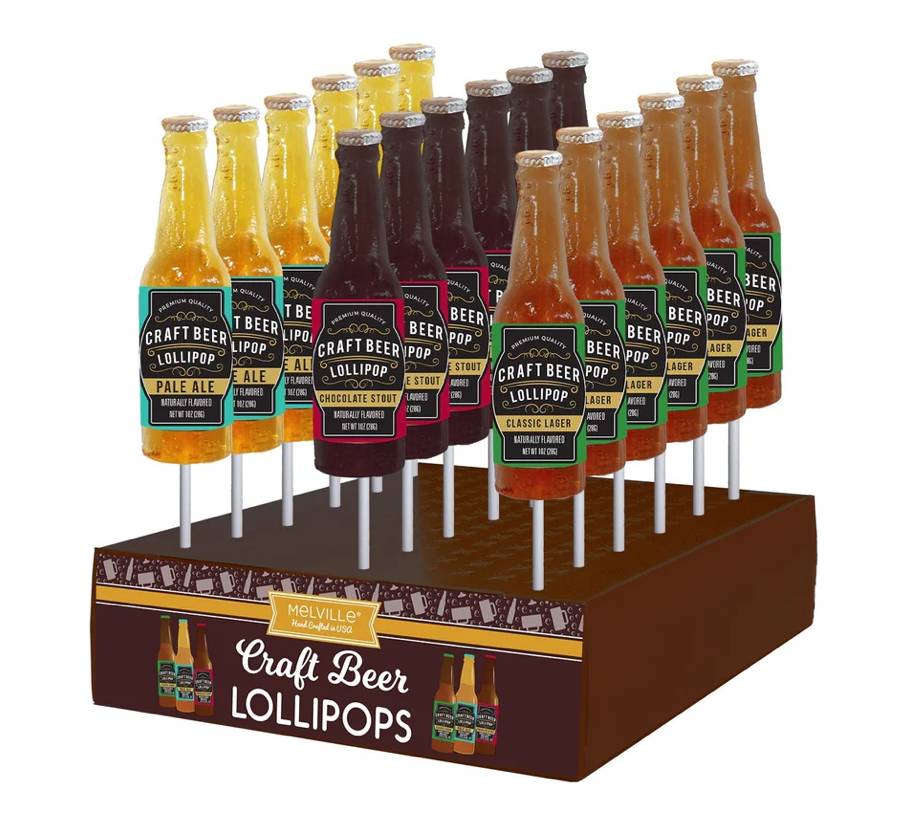 Melville Craft Beer Lollipop 24pcs