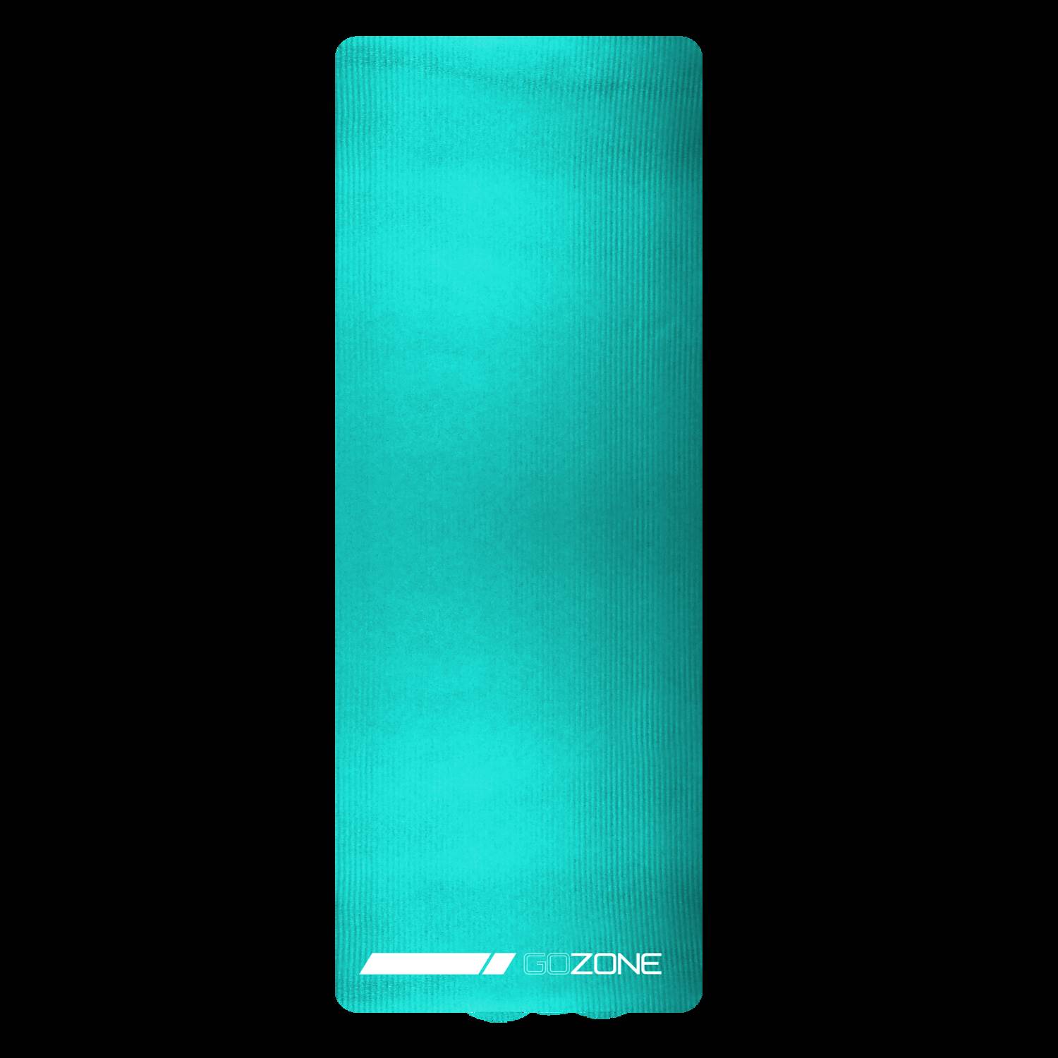 GoZone Fitness Mat with Carry Strap - Teal, Non-Slip Surface for Indoor/Outdoor Use