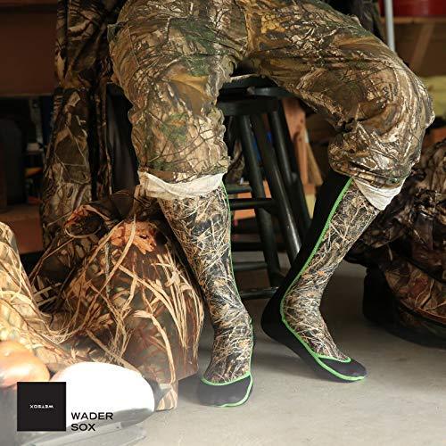 WETSOX Frictionless Wader Socks - Easy Slip-On for Boots & Waders