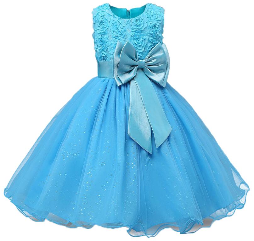 Baby Girls Princess Tutu Party Dress - Elegant Lace Summer Dress for Kids
