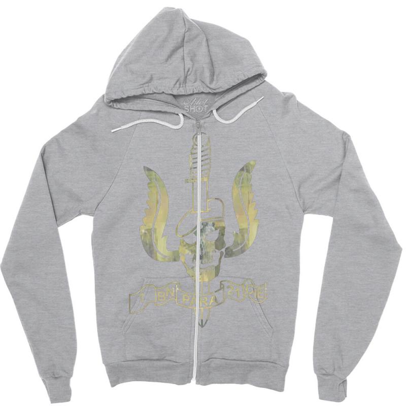 Commando Belgian Zipper Hoodie - Unisex Soft & Relaxed Fit