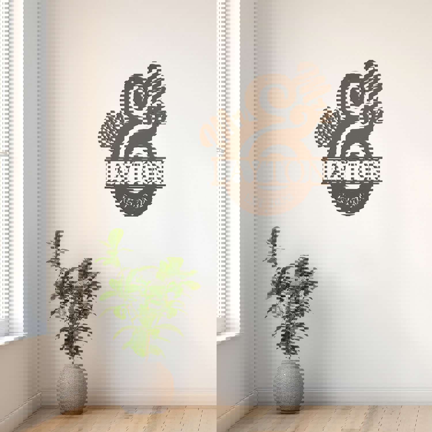 Personalized Last Name Sign - Elegant Mr. & Mrs. Metal Wall Decor, Custom Wedding Gift for Couples