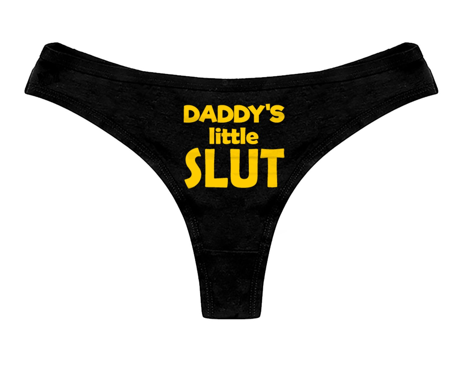 Daddys Little Slut Thong Panties DDLG Clothing Sexy Fun Slut Panty DDLG Womens Thong Panties