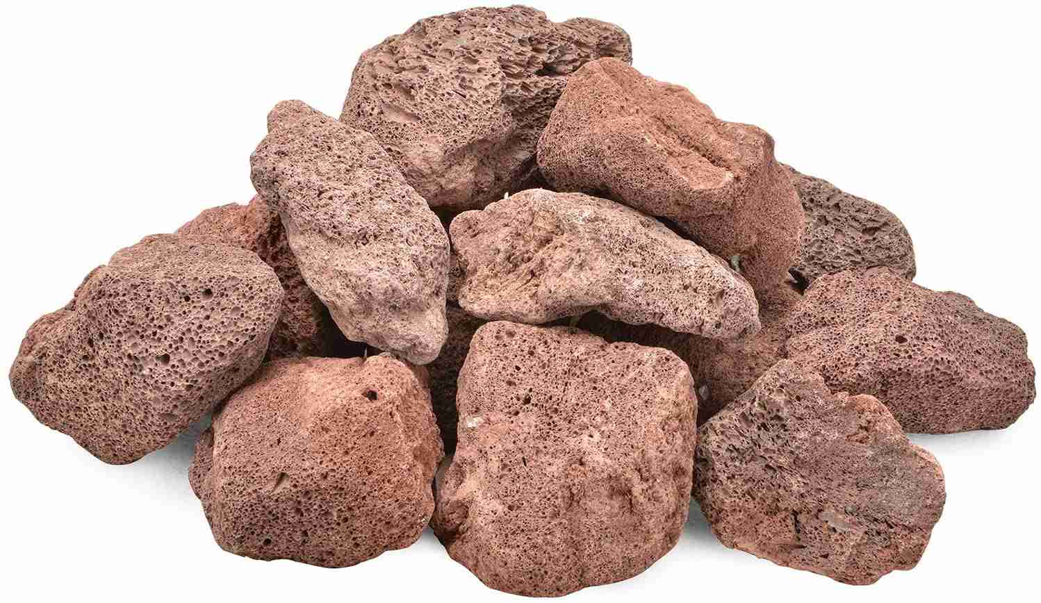 Skyflame 10LB Natural Lava Rocks for Fire Pits, Fire Tables, Fireplaces, Garden Landscaping Decoration