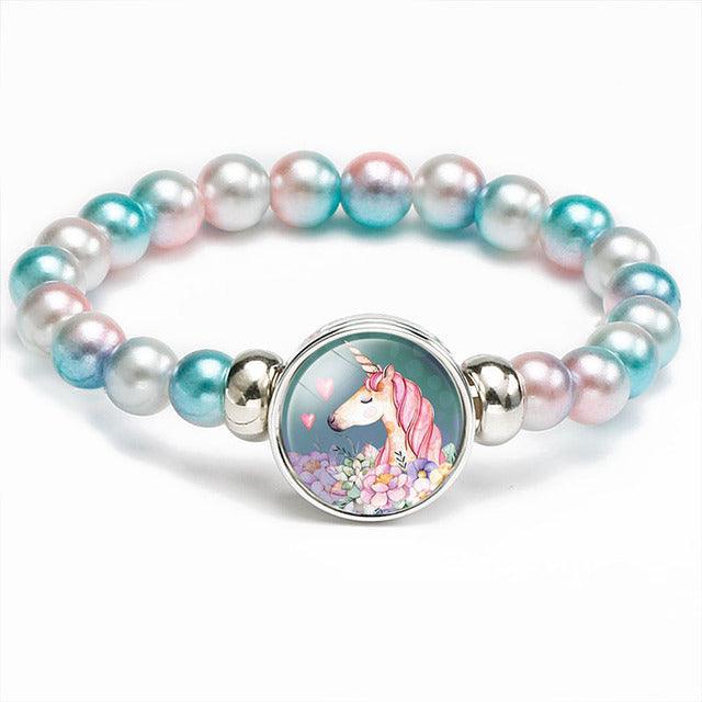 Unicorn Bracelet Bangle for Kids Birthday Party and Baby Shower Gifts