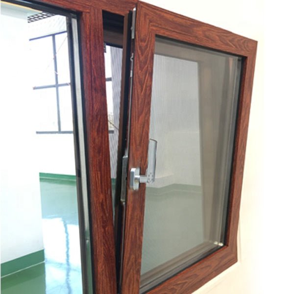 San Diego Energy Efficient Toughened Glass Aluminium Tilt and Turn Window