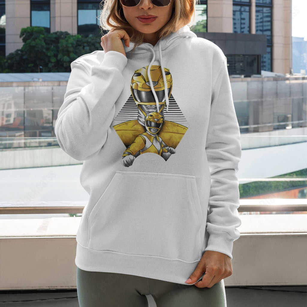 The Yellow Ranger Custom Graphic Cotton T-Shirt