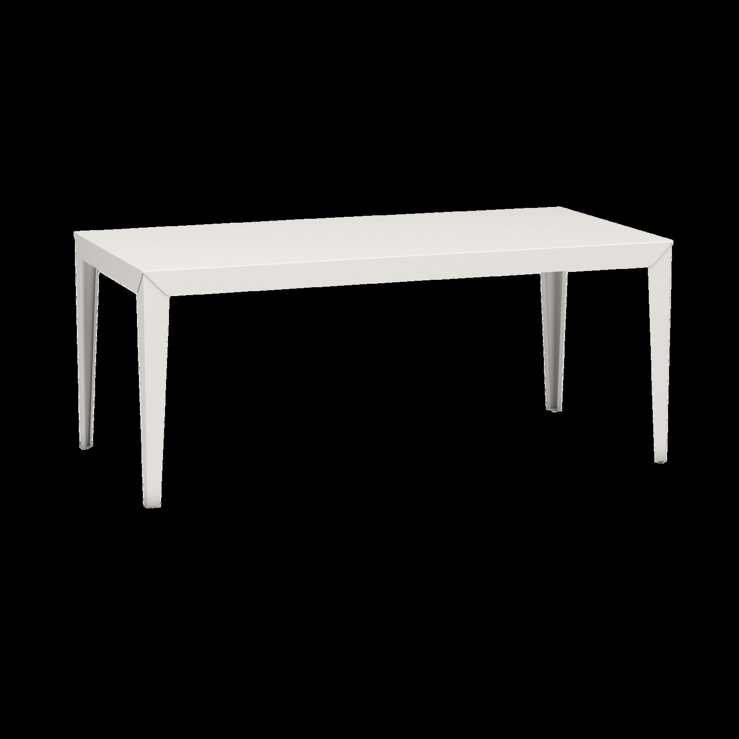Zef Outdoor Rectangular Dining Table 71x35 - Customizable for Any Outdoor Gathering