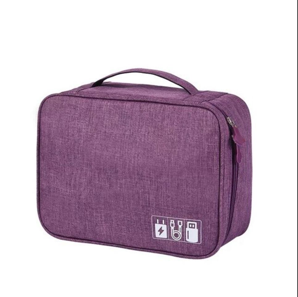 Waterproof Universal Electronics Cable Organizer Bag for Travel Accessories
