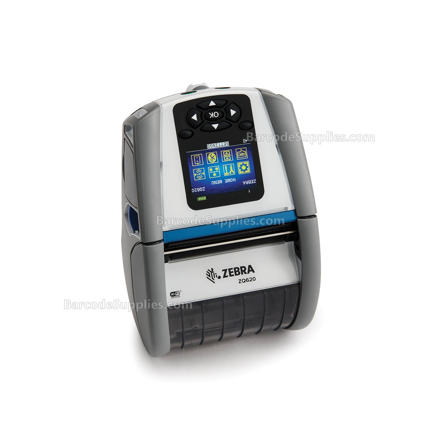 Zebra DT Printer ZQ620 3/72mm Healthcare with Dual 802.11AC/BT4.x