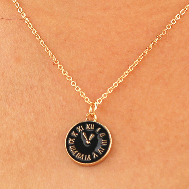 Fashion Spider Geometric Simulated Pearls Pendant Necklace for Women and Men