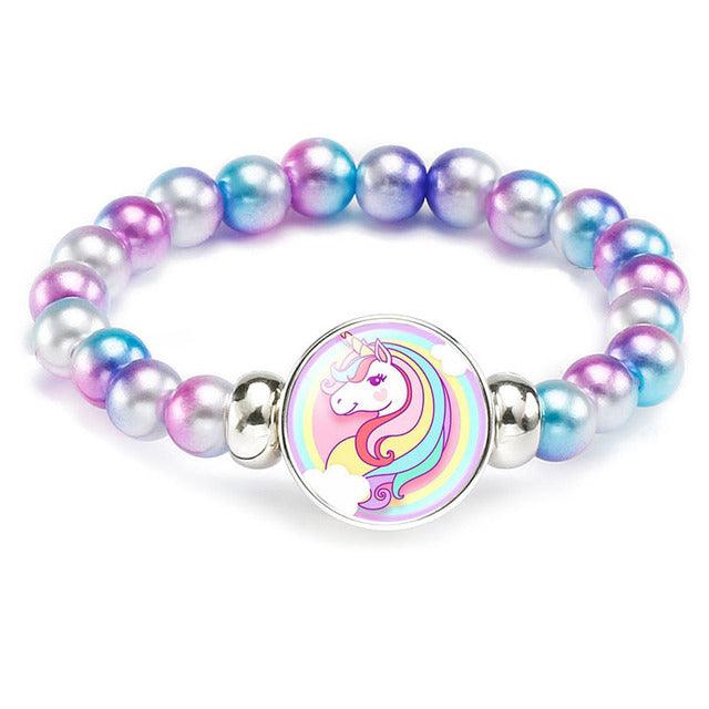 Unicorn Bracelet Bangle for Kids Birthday Party and Baby Shower Gifts