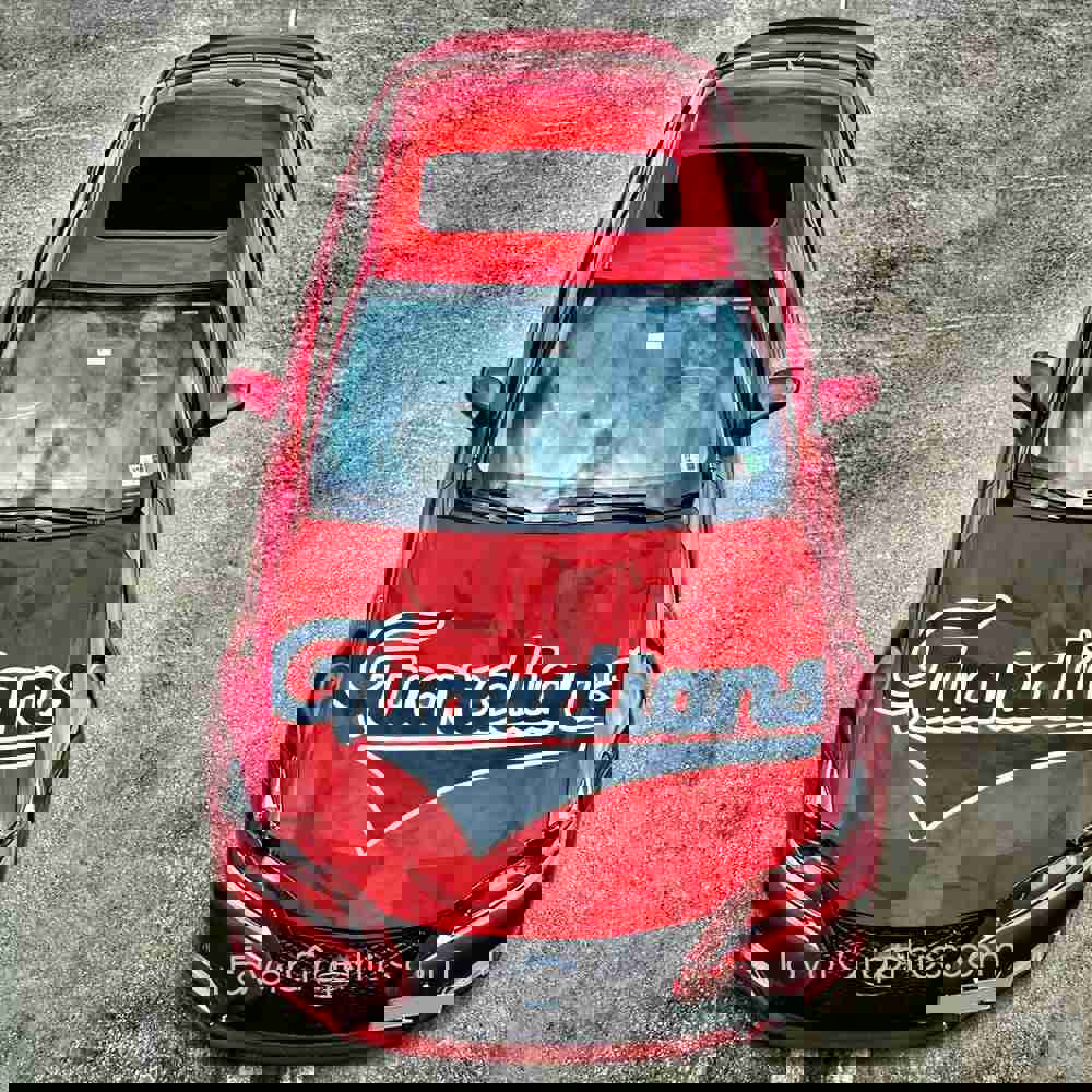 Cleveland Guardians Itasha Car Vinyl Hood Wrap Decal Sticker