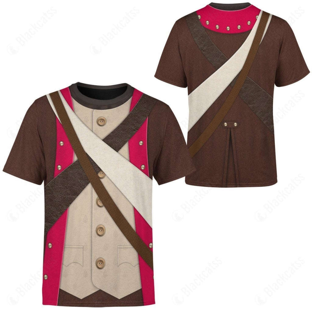Historical American Infantry-6th Continental Regiment Apparel
