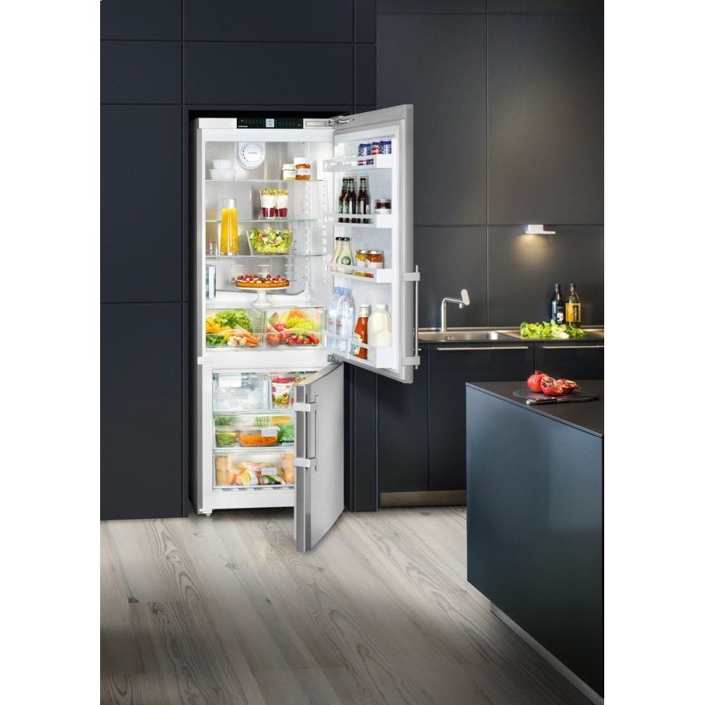 Liebherr 30 Wide 15.2 Cu. Ft. Energy Star Rated Bottom Mount Refrigerator With Right Hand Door & Ice Maker