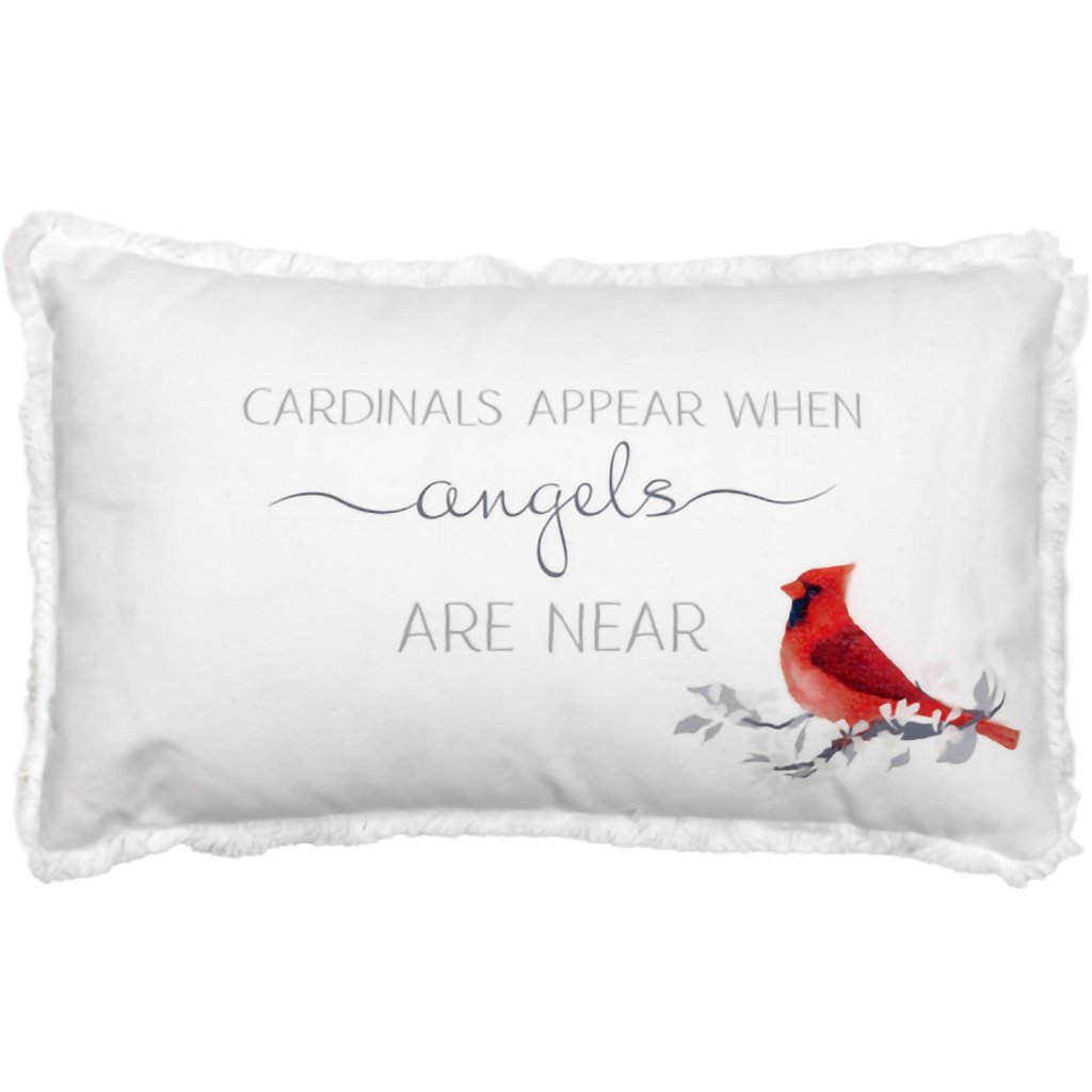 Pavilion Gift: Cardinals Appear - 20 x 12 - Throw Pillow