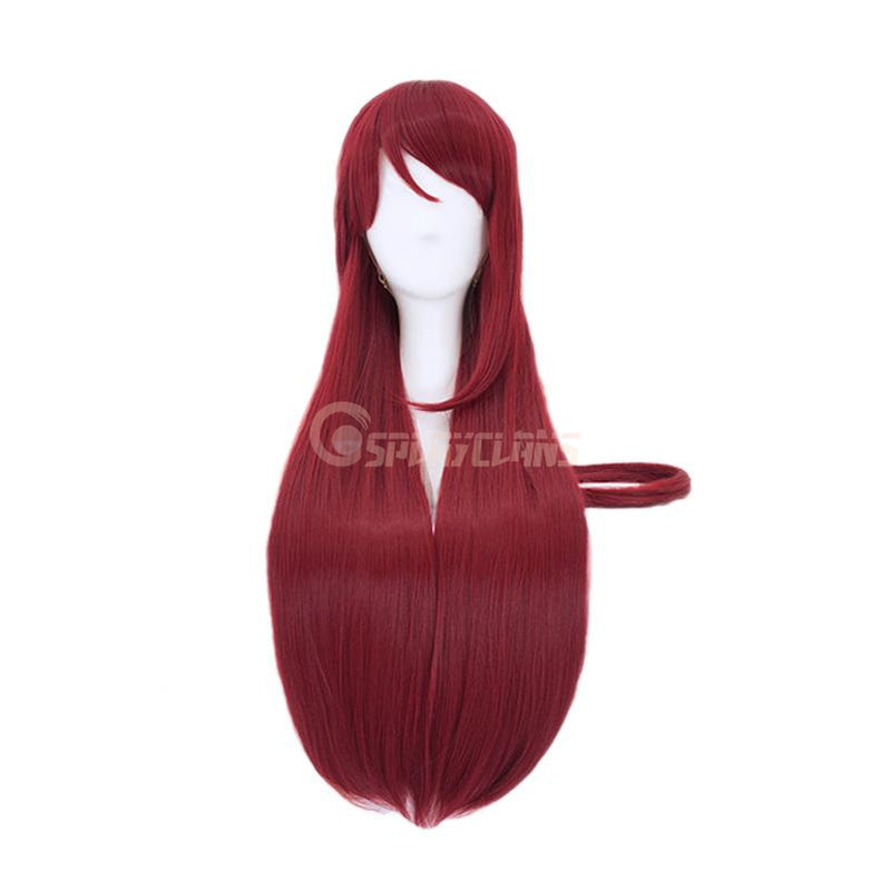 Anime LoveLive!Sunshine!! Sakurauchi Riko Long Wine Red Cosplay Wig