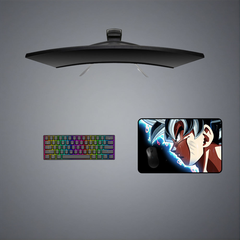 Dragon Ball Goku Right Side Design Gaming Mouse Pad - M-XXL Size for Computer Desk