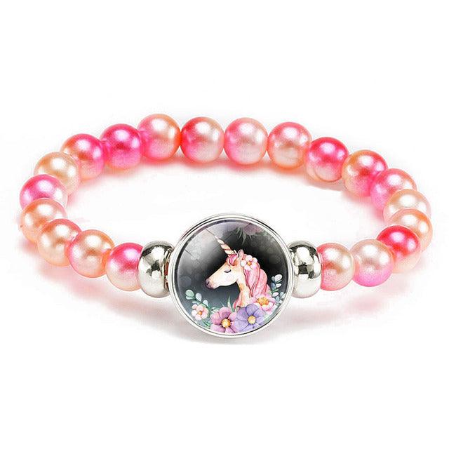 Unicorn Bracelet Bangle for Kids Birthday Party and Baby Shower Gifts