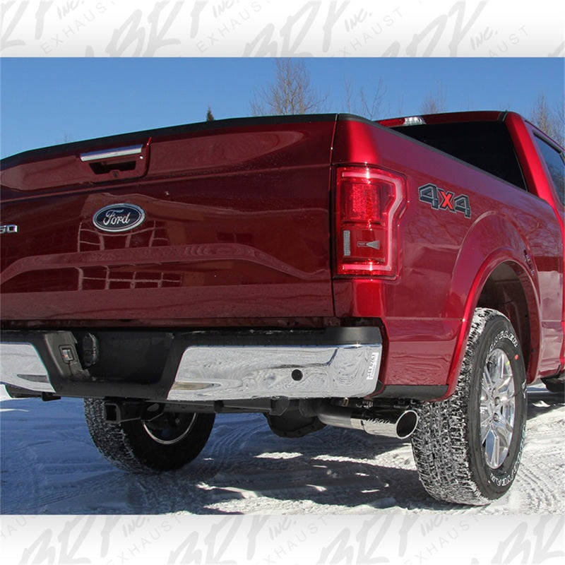 MBRP S5253409 3 Inch Cat Back Exhaust System For 15-20 Ford F-150 2.7L/3.5L EcoBoost Single T409 Stainless Steel
