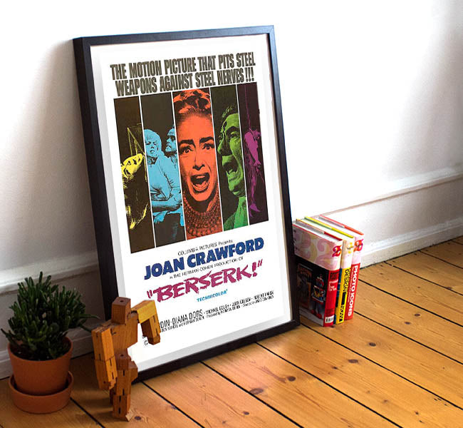 Berserk - 11 x 17 Movie Poster (1967 Reprint)