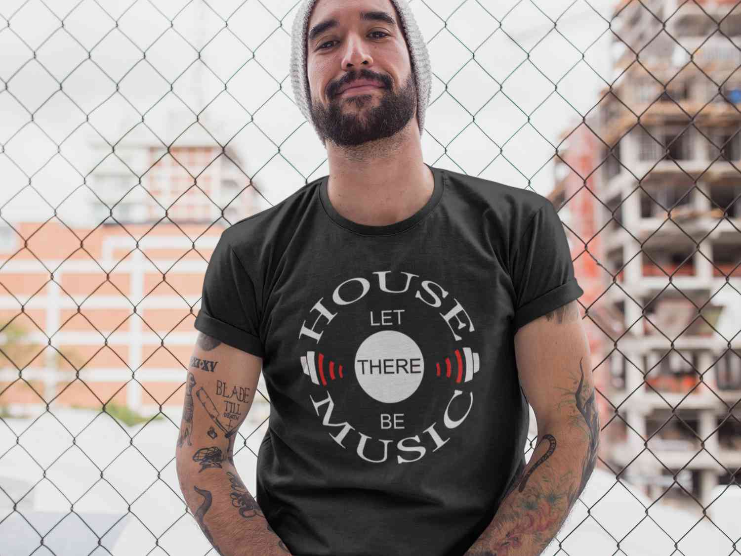 Let There Be House Music Shirt Version 2