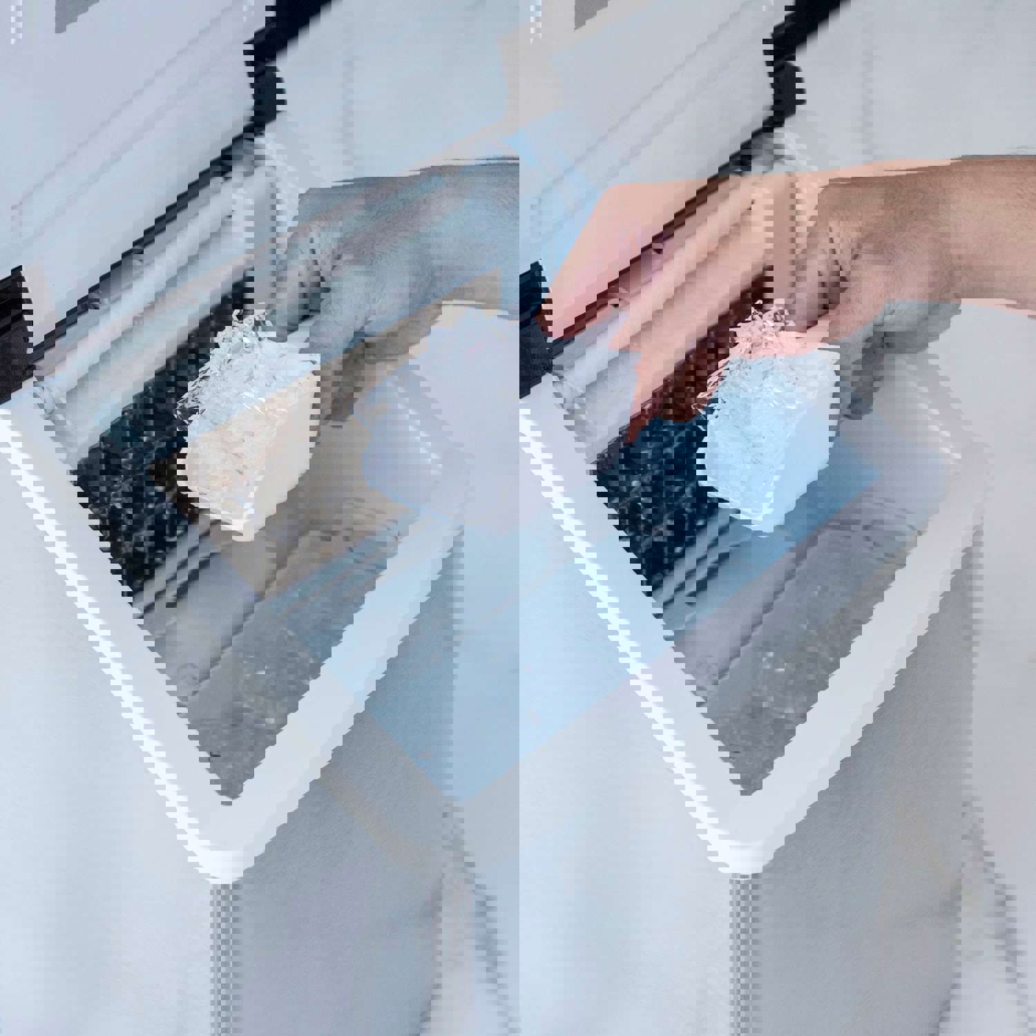 Newair Countertop Clear Ice Maker, 40 lbs. of Ice a Day with Easy to Clean BPA-Free Parts